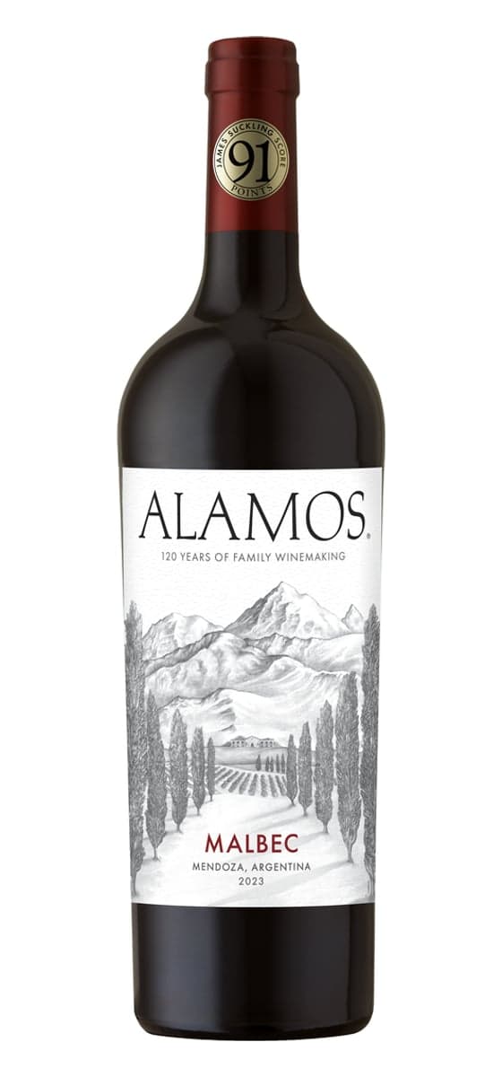 Bottle of Alamos Malbec