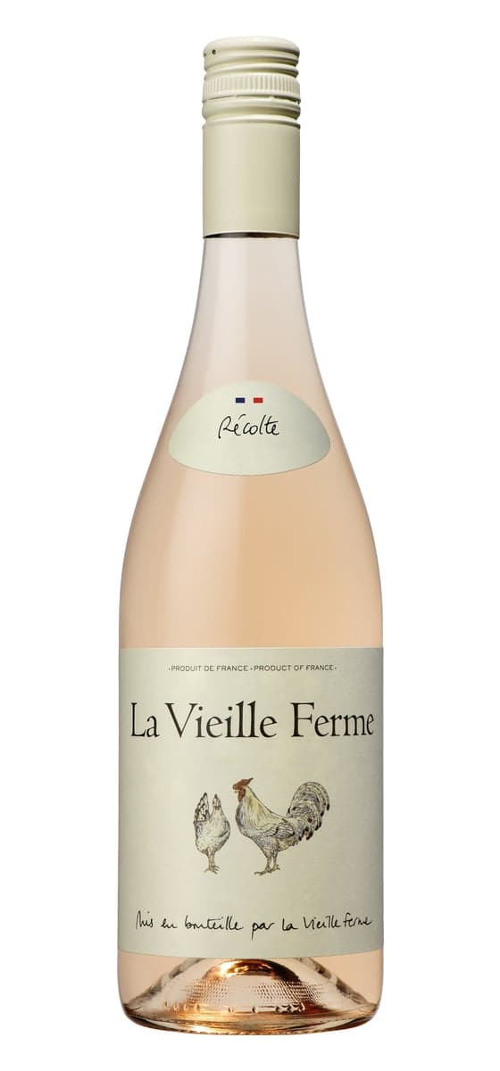 Bottle of La Vieille Ferme Rosé