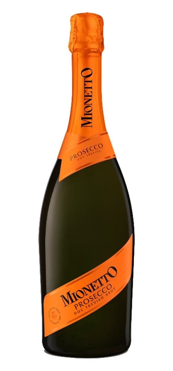 Bottle of Mionetto Prosecco Brut