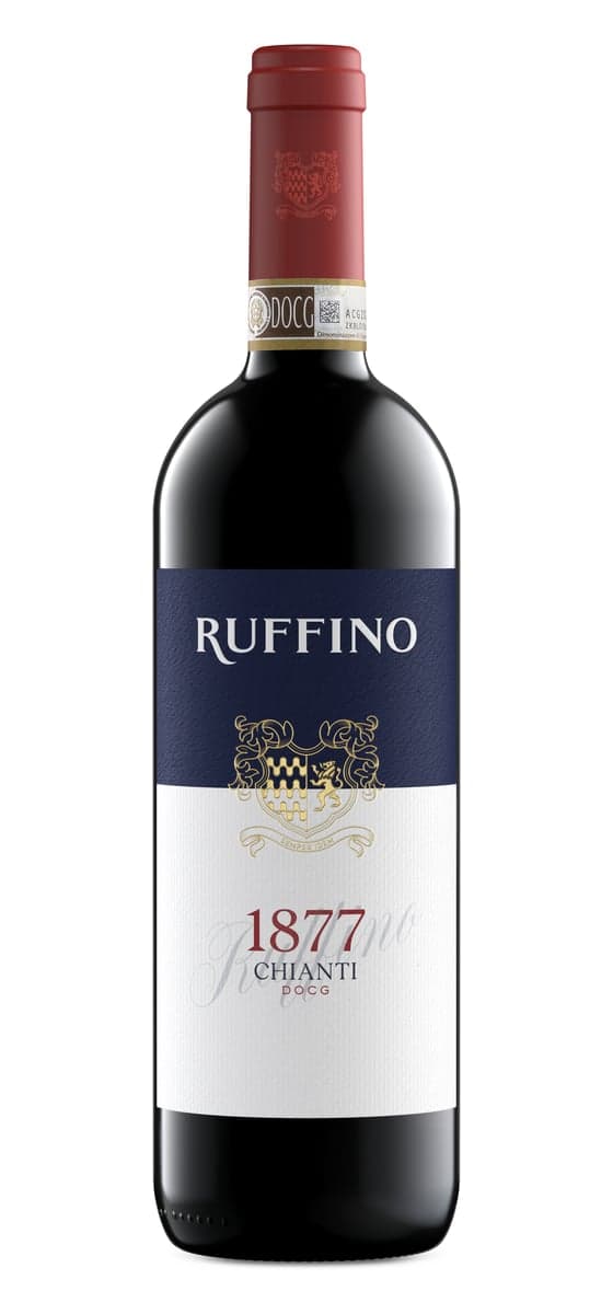 Bottle of Ruffino Chianti